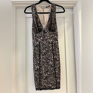 Bebe Sexy Lace Cocktail Dress